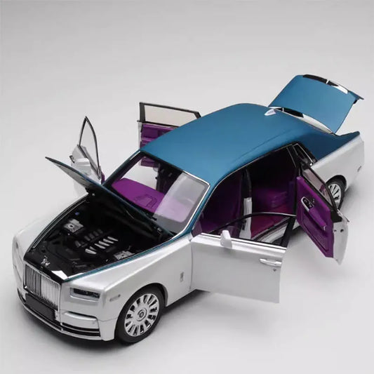 1: 18 Original alloy fully open new Phantom 8th generation car model collectible gift